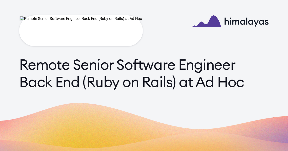 Ruby On Remote - Remote jobs for Ruby developers